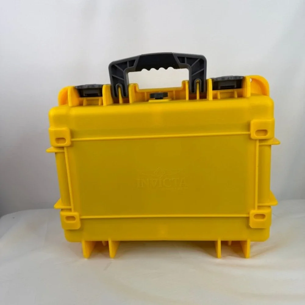Invicta 8-Slot Impact Yellow Dive Collector Waterproof‎ Watch Case